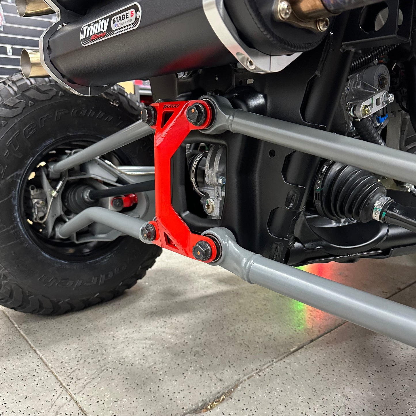 TMW I BEAM PRO R/ Turbo R radius rod plate