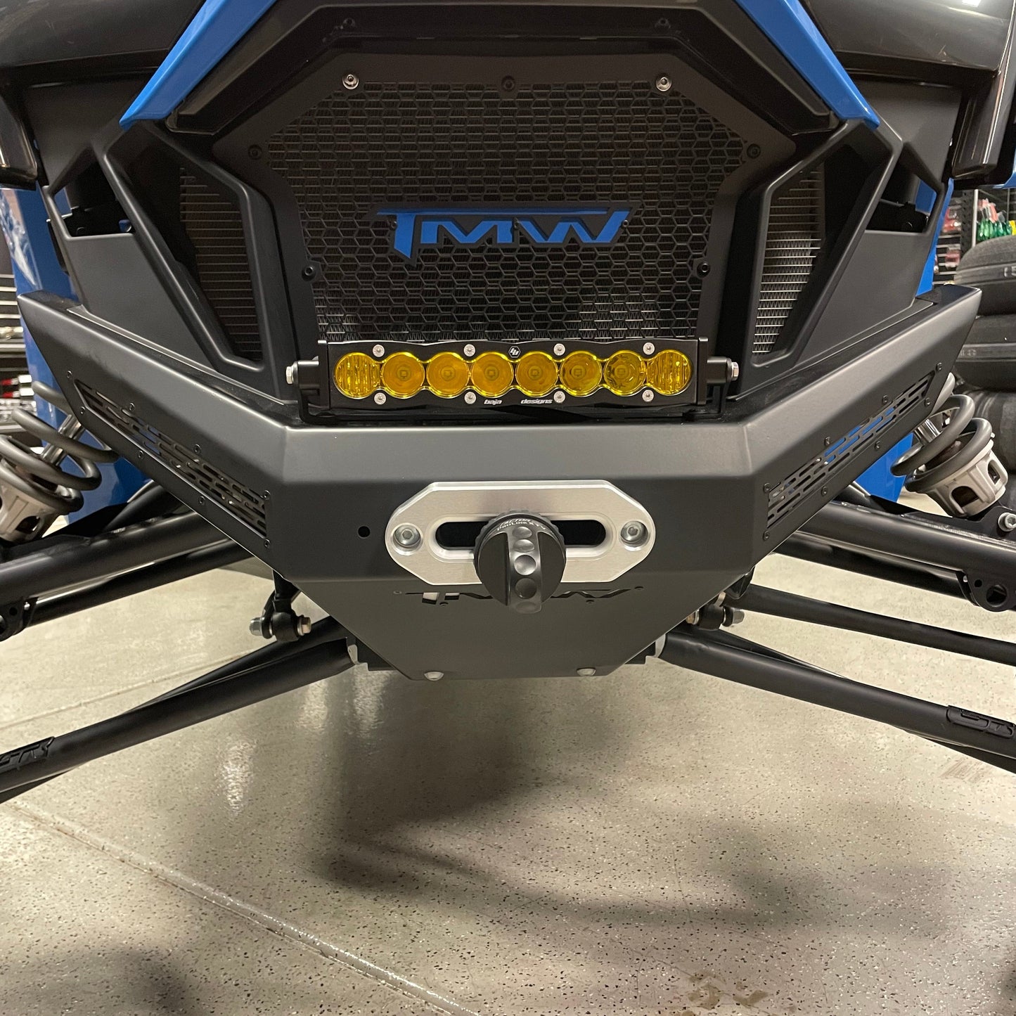 TMW DOMINATOR RZR PRO XP Winch Front Bumper
