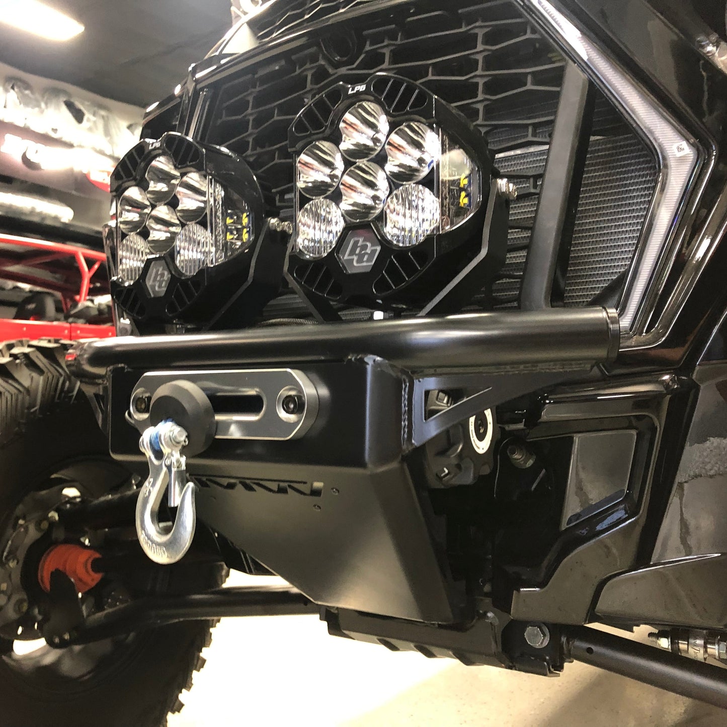 Turbo S Winch front bumper