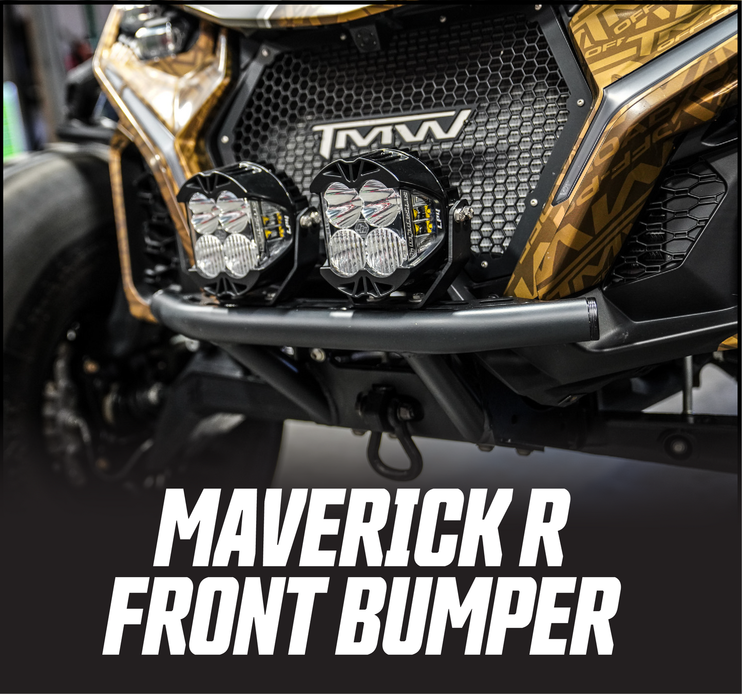 TMW Maverick R Front bumper (winch compatible)