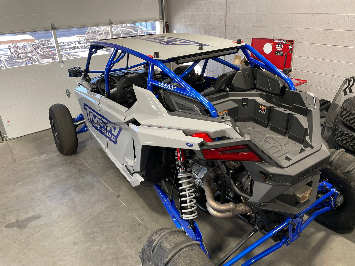 TMW DOMINATOR RZR PRO R 4 Seat Cage (fits 2021-2024 PRO R RZR models)